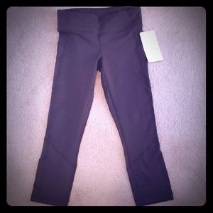 Lululemon Pace Rival Crop OLIVE